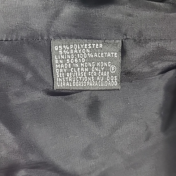 NEW Anne Klein Women's Polka Dot Blazer Black Sz 12 NWT Retail $170 - Picture 7 of 11